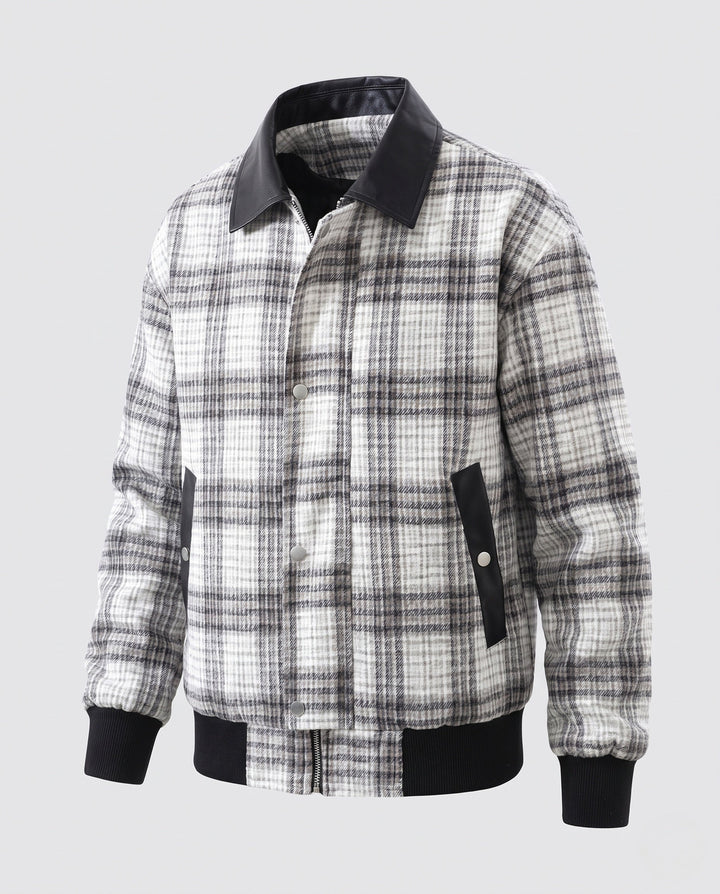 Herr Fashion Checkered Jacka