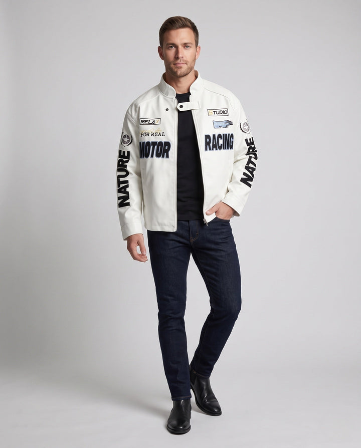 Herr Fashion Racing Jacka