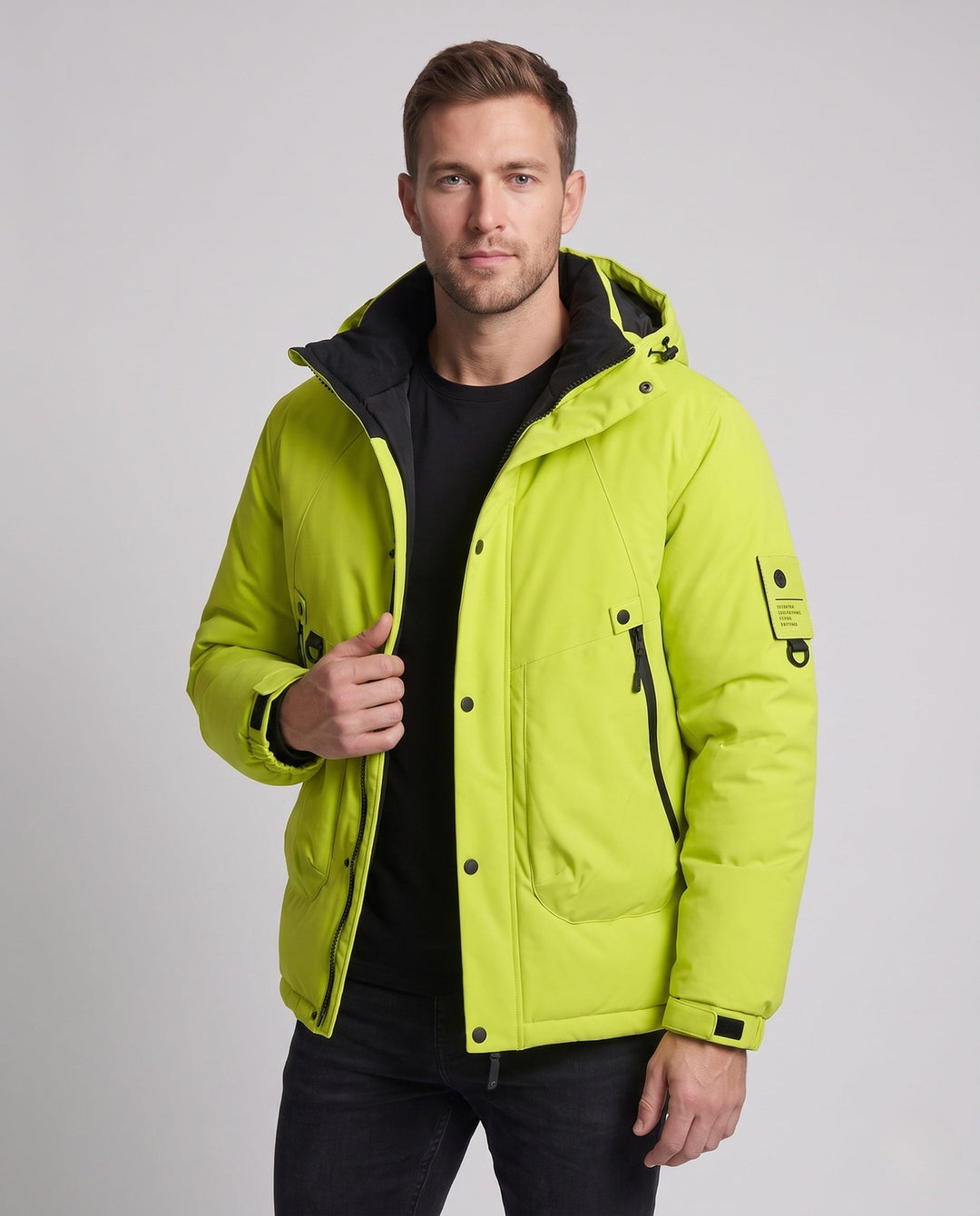 Herr Fashionable Vinter Jacka
