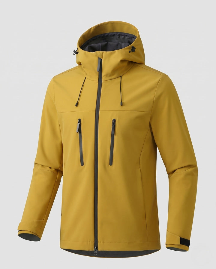 Herr Multifunctional Utomhus Jacka med Huva