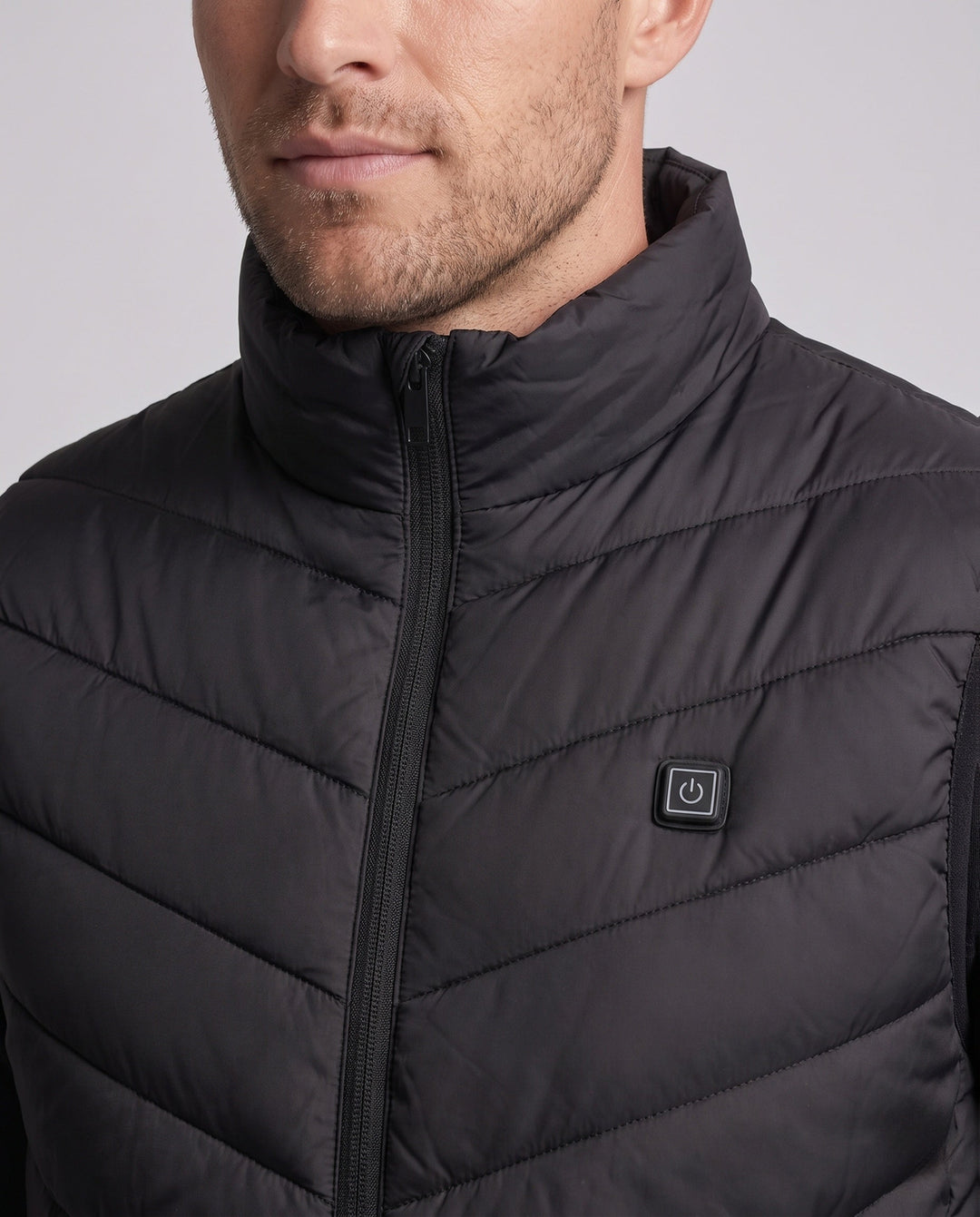 Herr Heated Quiltad Väst 1787797647