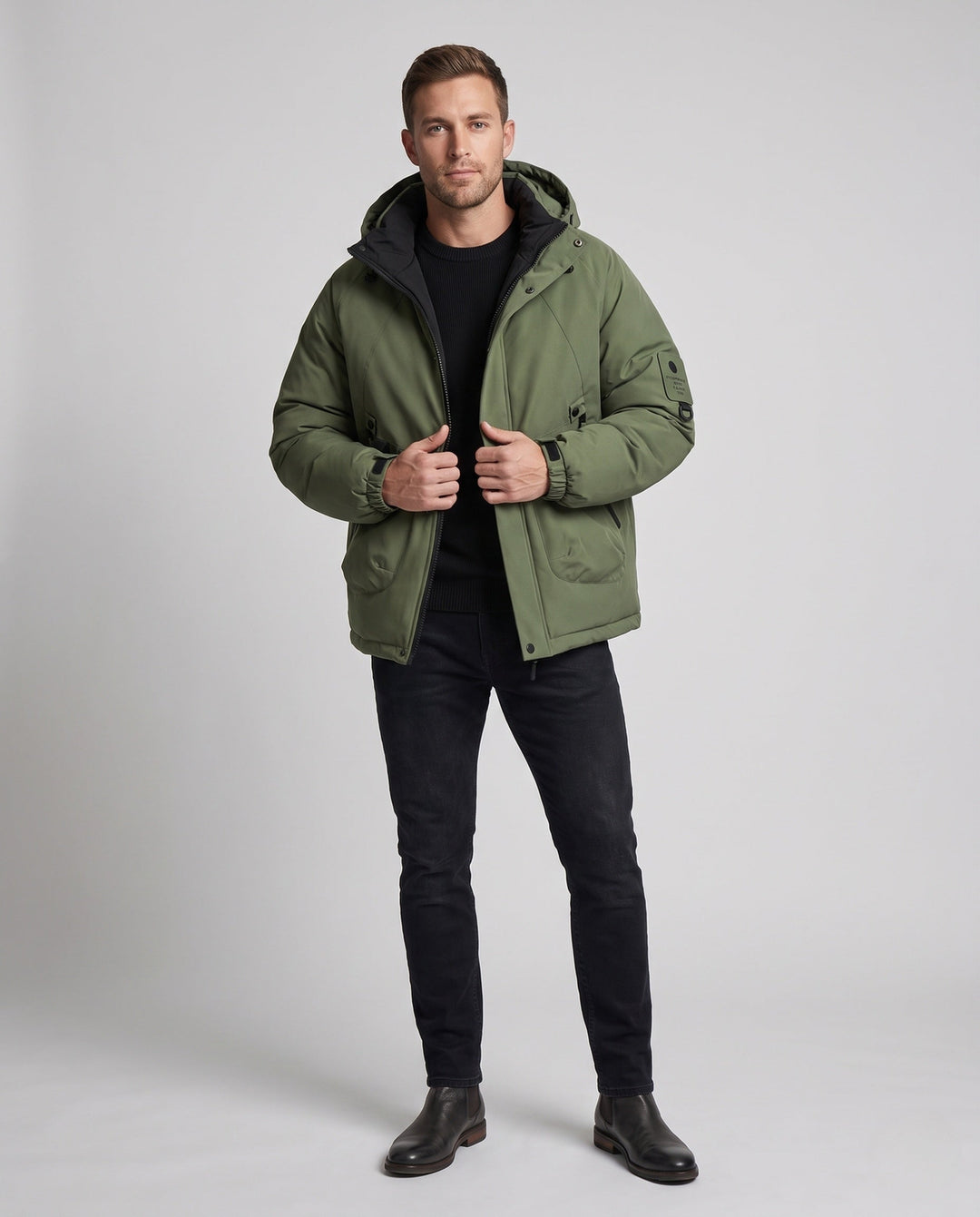 Herr Insulated Utomhus Jacka