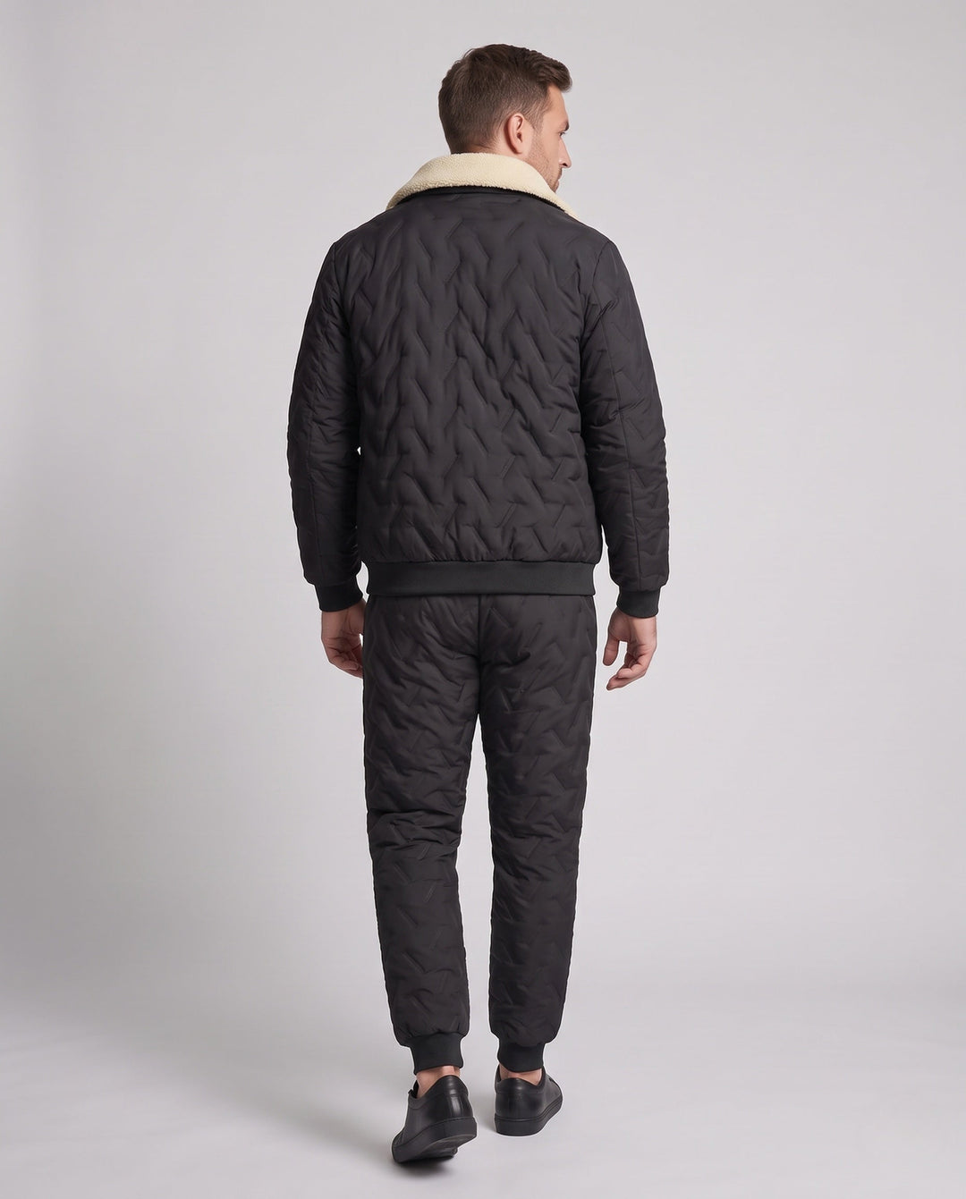 Herr Insulated Quiltad Jacka med Väst