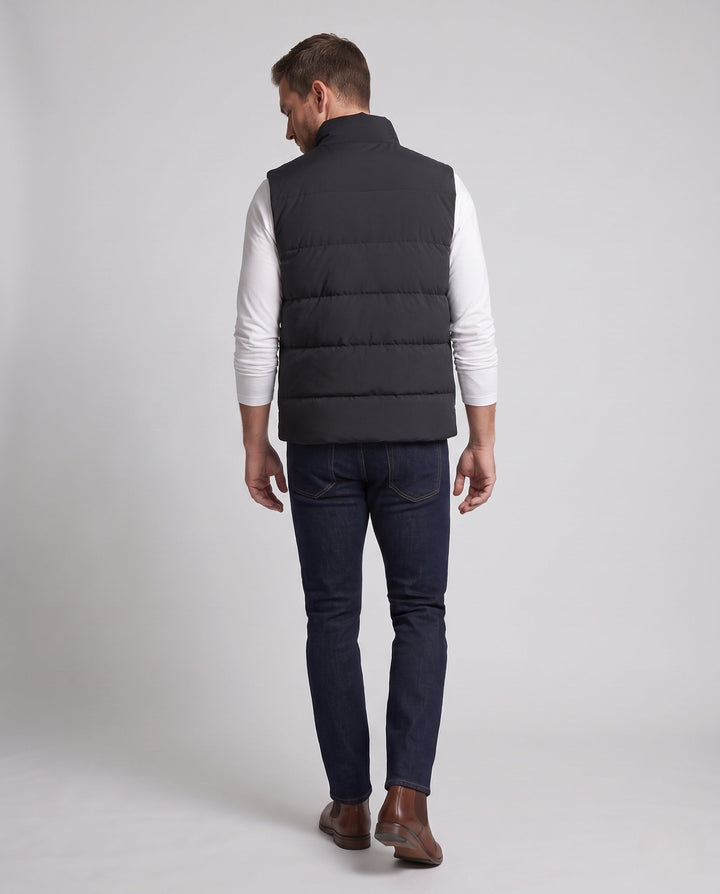 Herr Modern Quiltad Väst