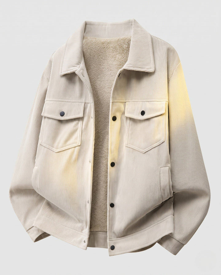Herr Fashion Manchester Jacka med Fleecefodrad Interior