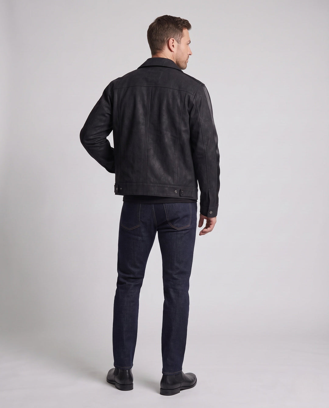 Herr Urban Oversized Jeansjacka