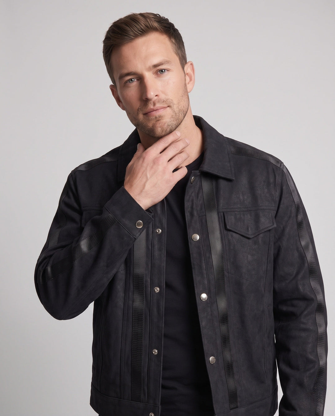 Herr Urban Oversized Jeansjacka