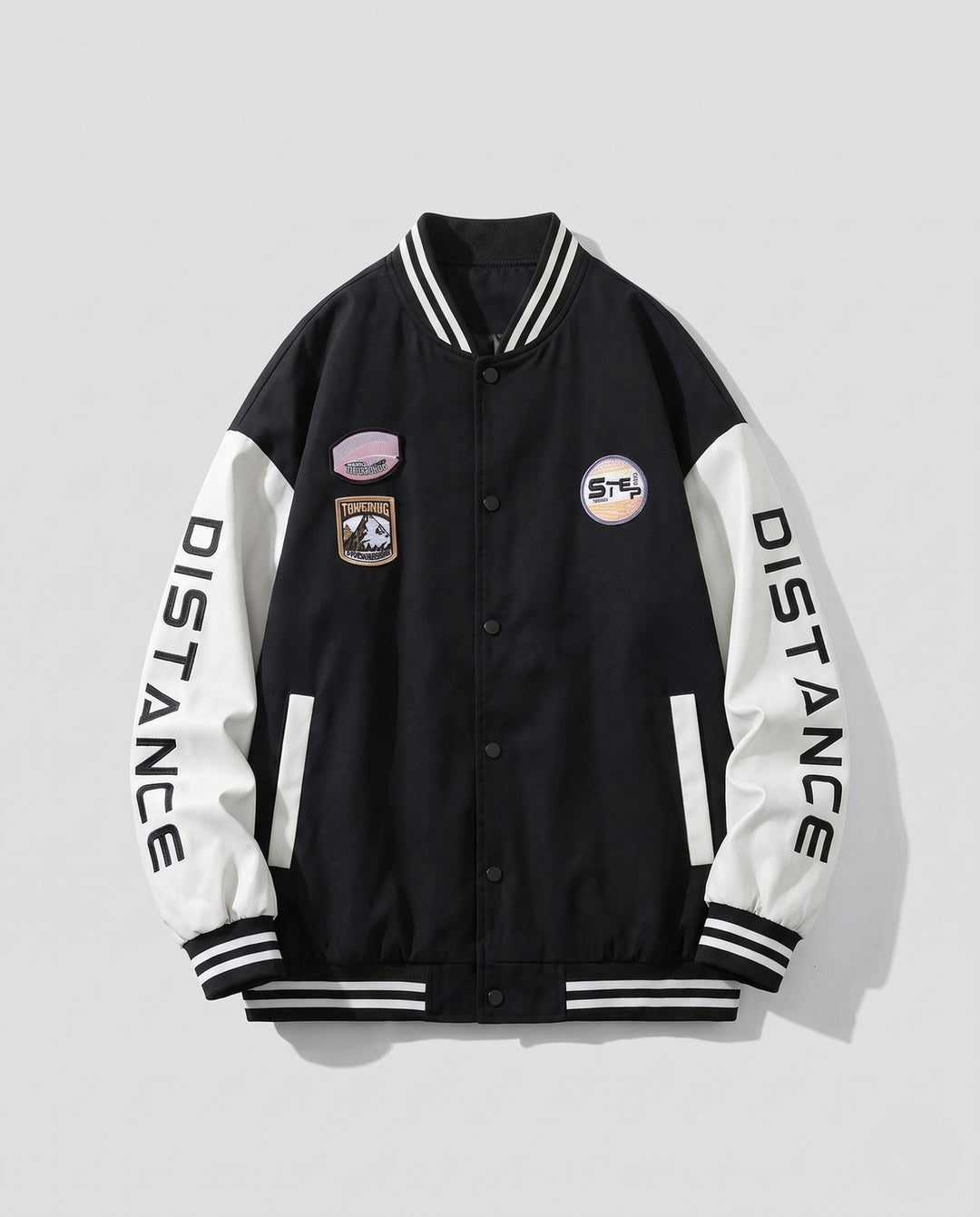 Unisex stilren oversize College jacka