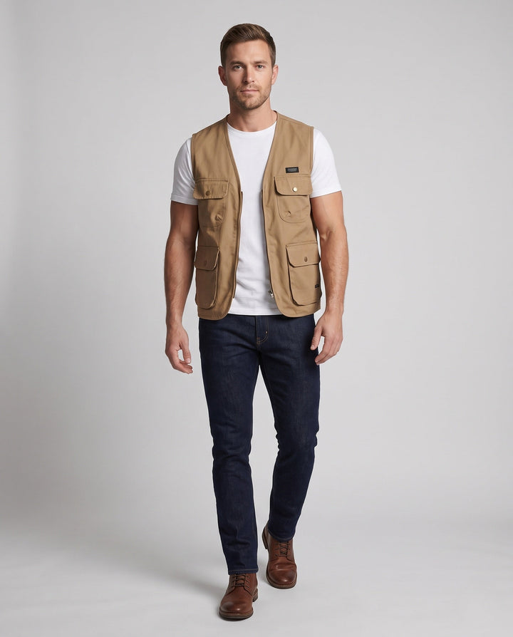 Unisex praktisk Utility väst