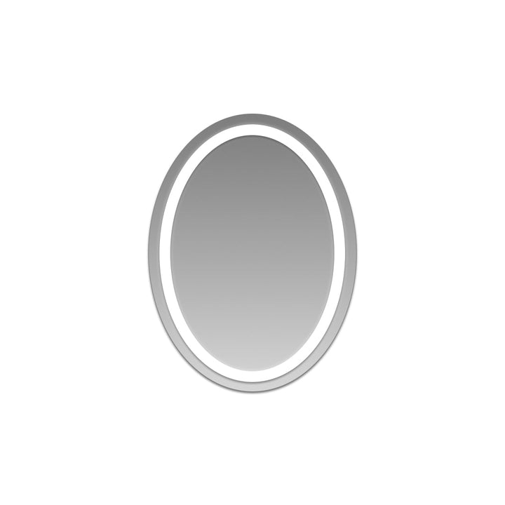 Badrumsspegel med belysning LED Oval Multifunktionell Lampa