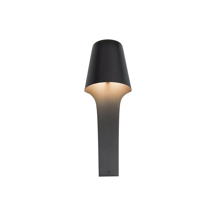 Svart Vägglampa Fransk Minimalistisk Metallbelysning