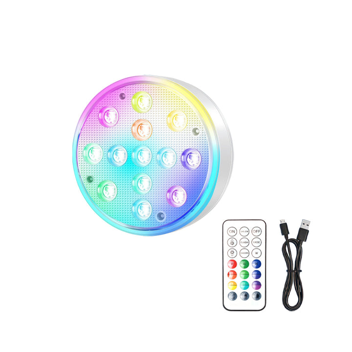 Pool Underwater Lighting LED Ljus Magnetisk Rgb Atmosfär Ljus