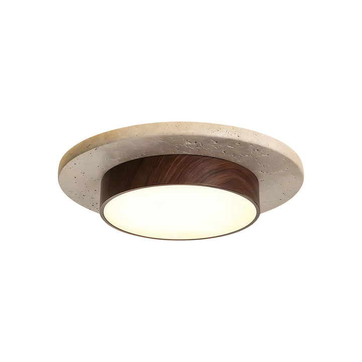 Vintage Flush Mount Light Fixtures Travertine Ceiling Light