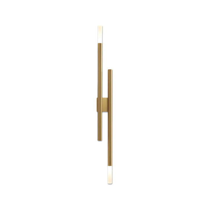 Modern Linjär Vägglampa Lyx H65 Solid Koppar Ljus
