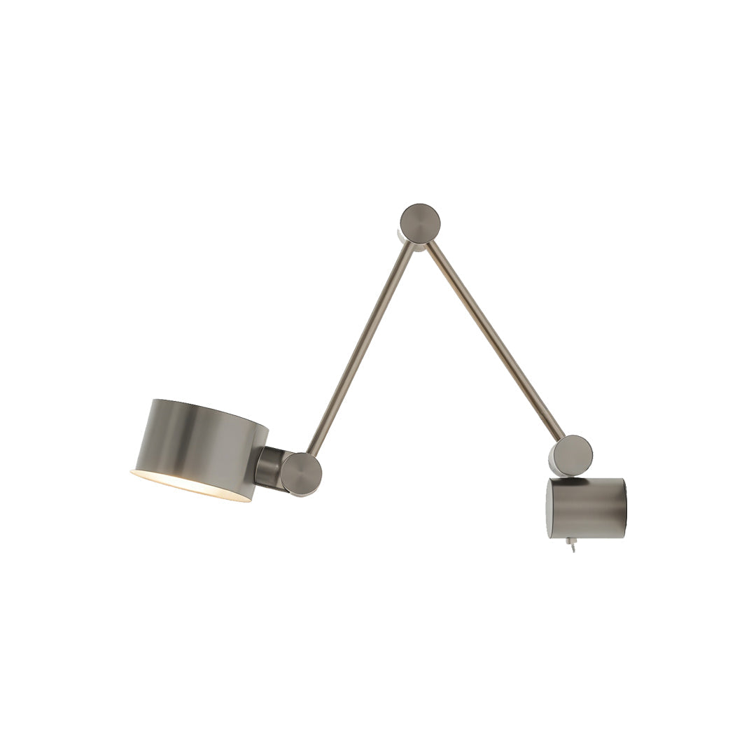 Swing Arm Vägglampa Italiensk-Stil Vintage Ljus