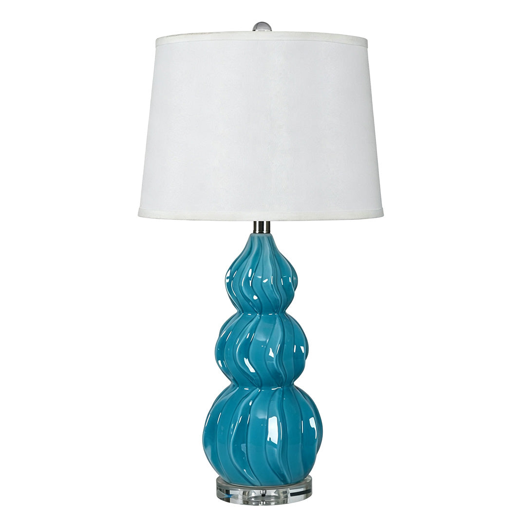 Gourd Bordslampa Amerikansk Minimalistisk Keramisk Accentlampa