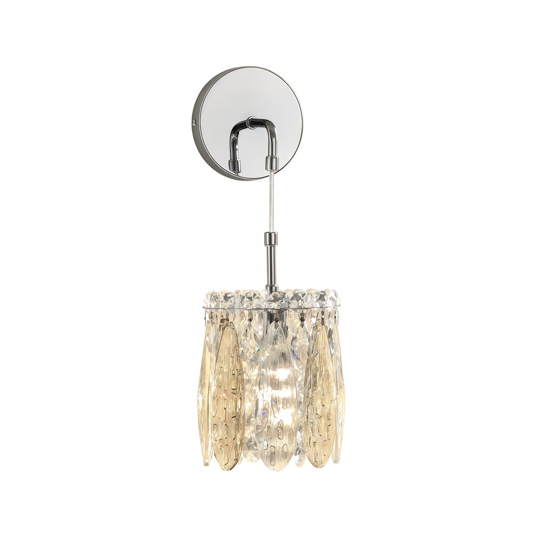 Väggmonterad Pendellampa Modern Lyx Kristall Sänglampa