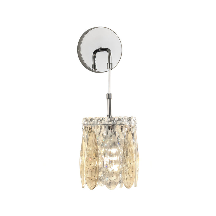 Väggmonterad Pendellampa Modern Lyx Kristall Sänglampa