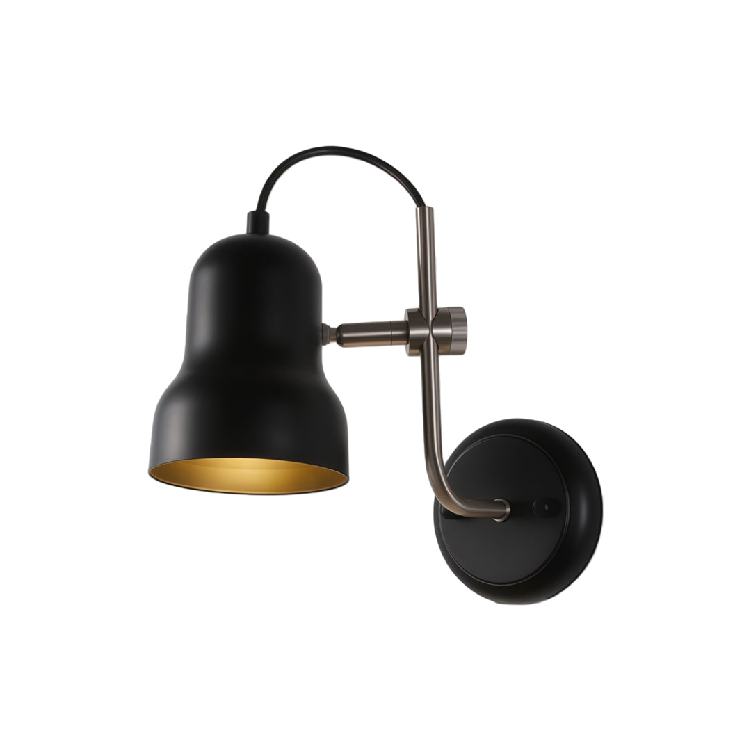 Justerbara Vägglampor Bauhaus Vintage Metall Lampa för Läsning