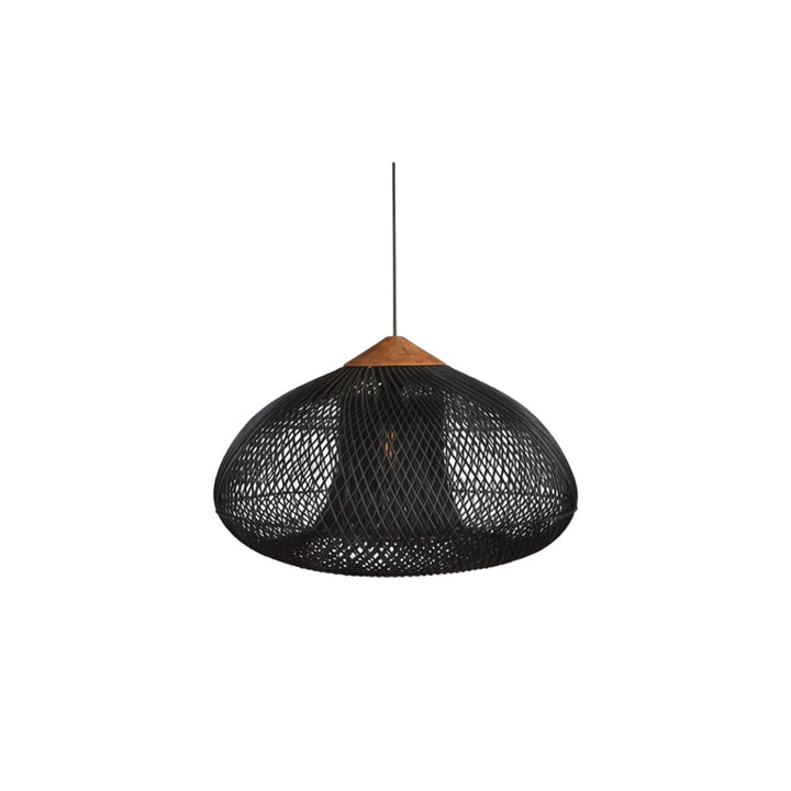 Vävda Ljuskronor Wabi-Sabi Rattan Taklampa