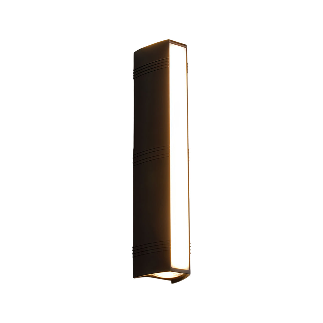 Linjära upp-och-ned vägglampa Modern Minimalistisk Utomhusbelysning