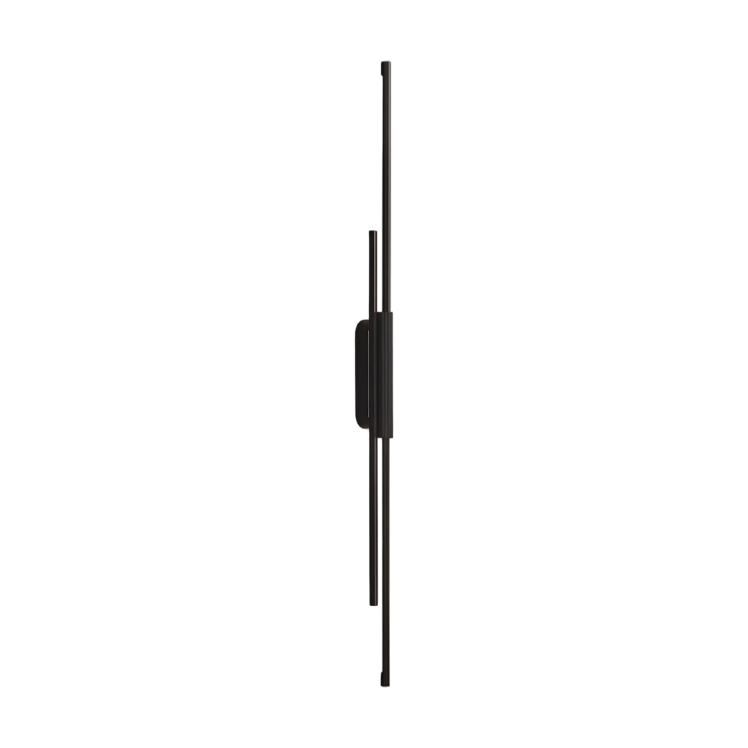 Samtida Linjär Vägglampa Minimalistisk Solid Kopparbelysning