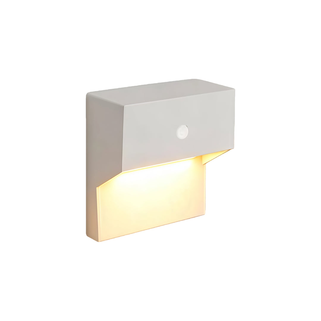 【4 PCS】LED-lampor för trappor Vattentät vägghörnljus