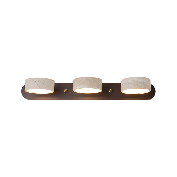 Vanity Bar Light Sconce Japansk Vintage Travertin LED Lampa