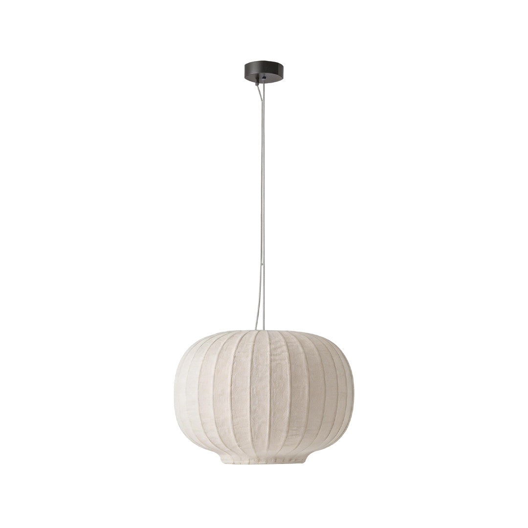 Vit Modern Kandelaber Wabi-Sabi Silke Tyg Taklampa