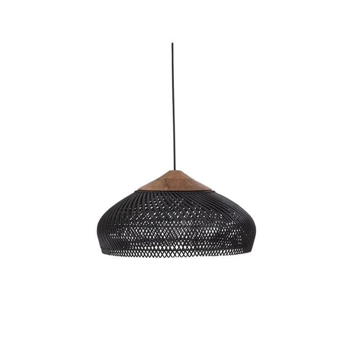 Vävda Ljuskronor Wabi-Sabi Rattan Taklampa