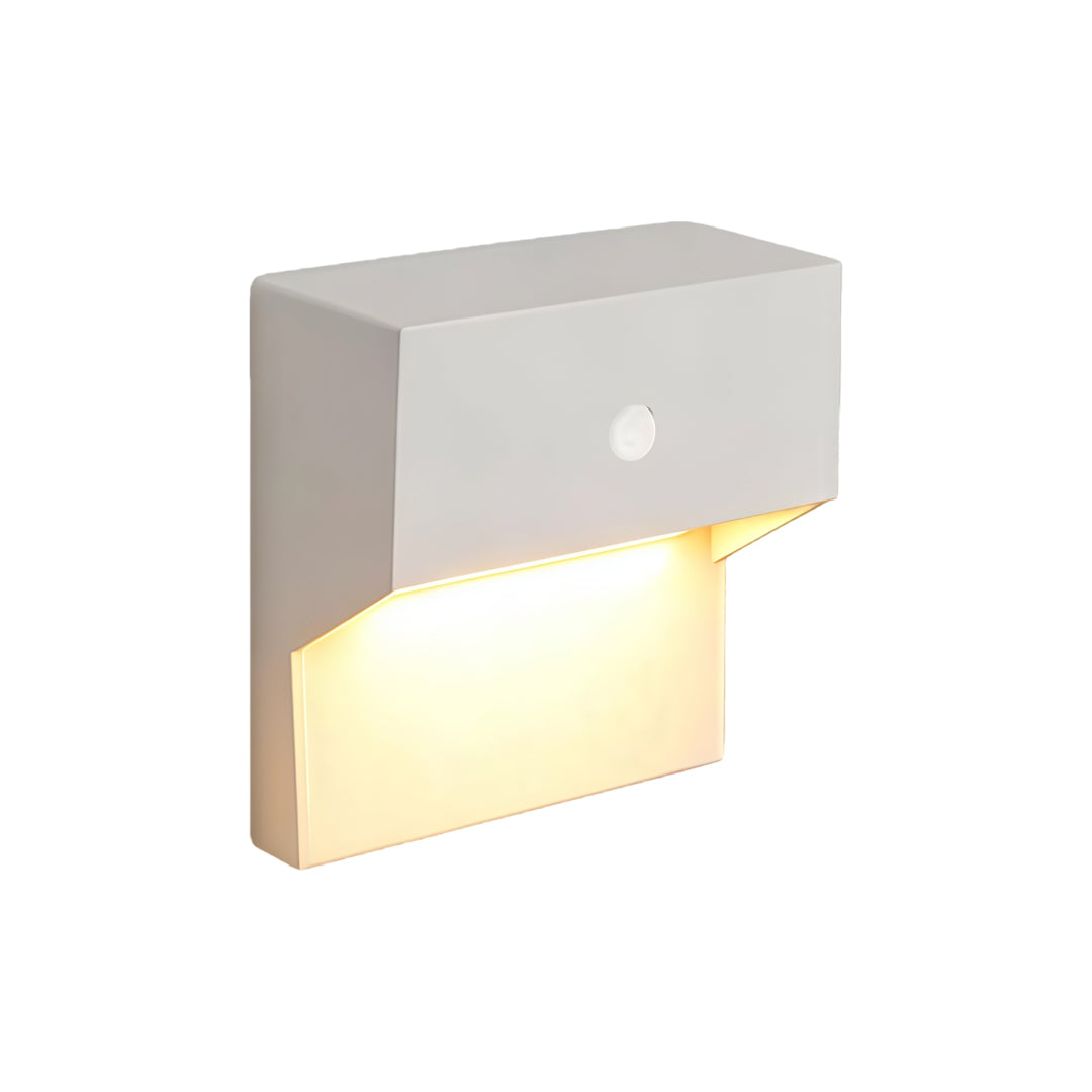 【4 PCS】LED-lampor för trappor Vattentät vägghörnljus