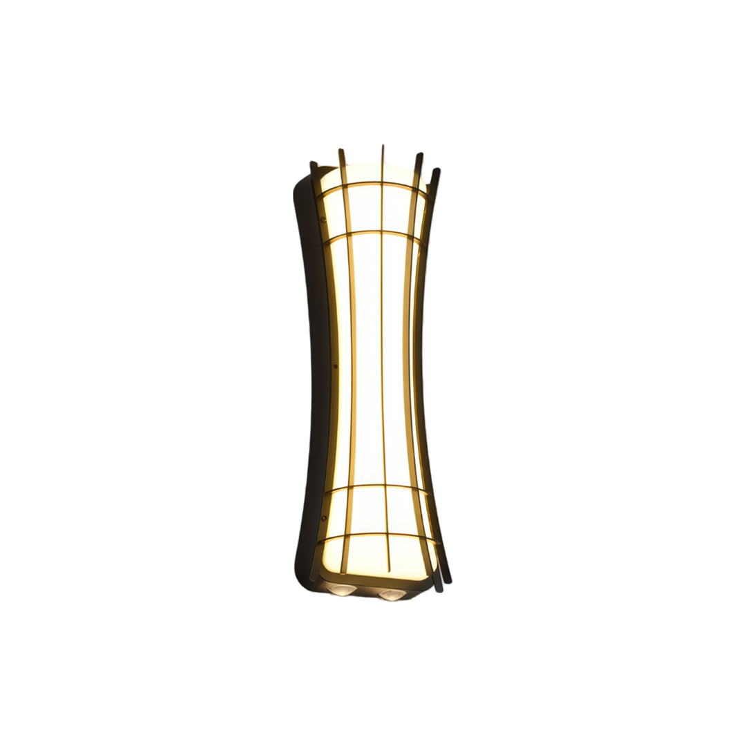 Vägglampa upp och ner Modern Utomhusaluminiumlampa
