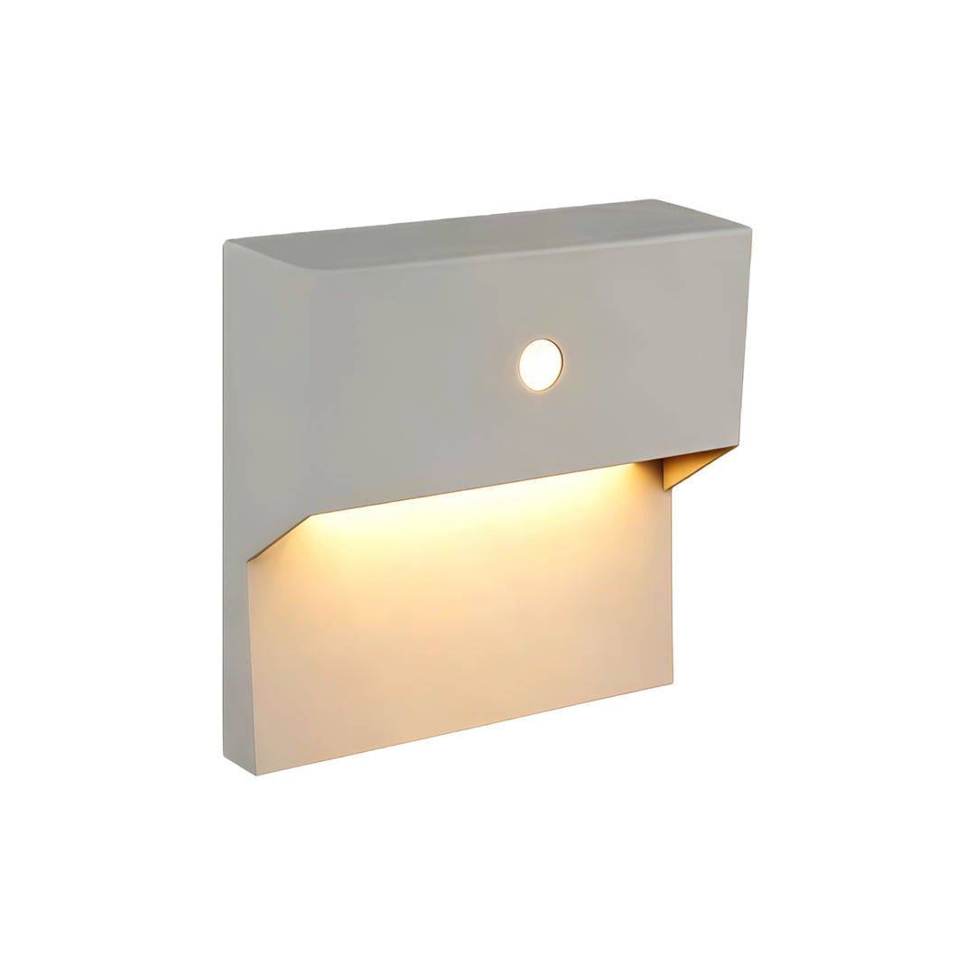 【4 PCS】LED-lampor för trappor Vattentät vägghörnljus