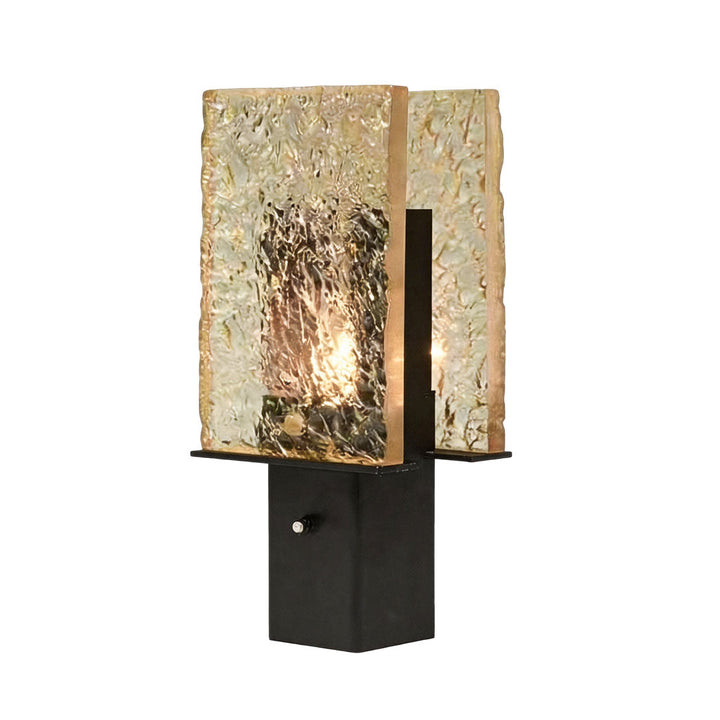 Svart Trä Bordslampa Modern Lyx Minimalistisk Sänglampa
