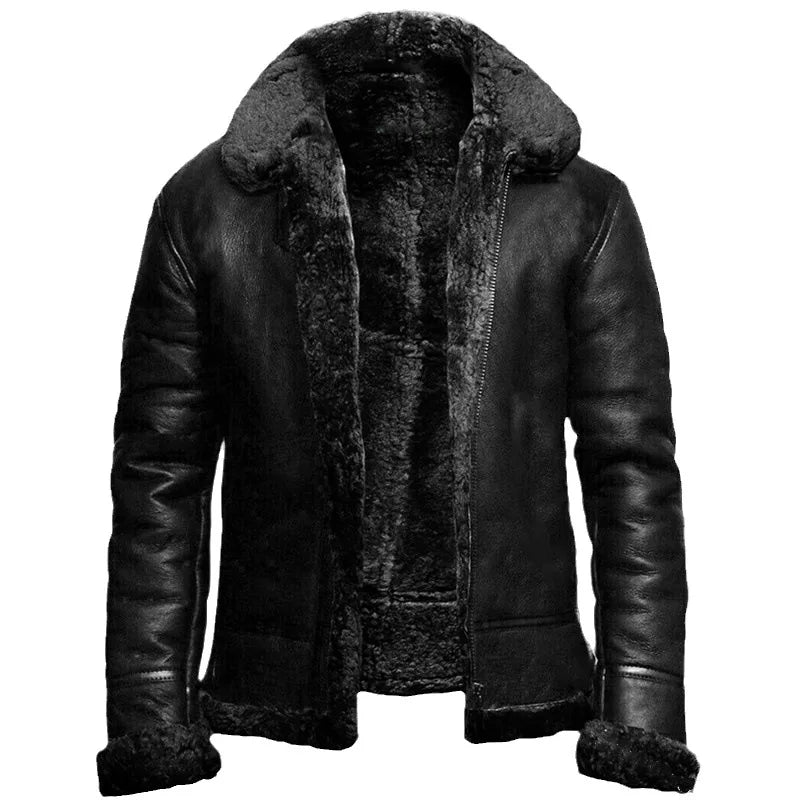 | Läder vinter Kappa