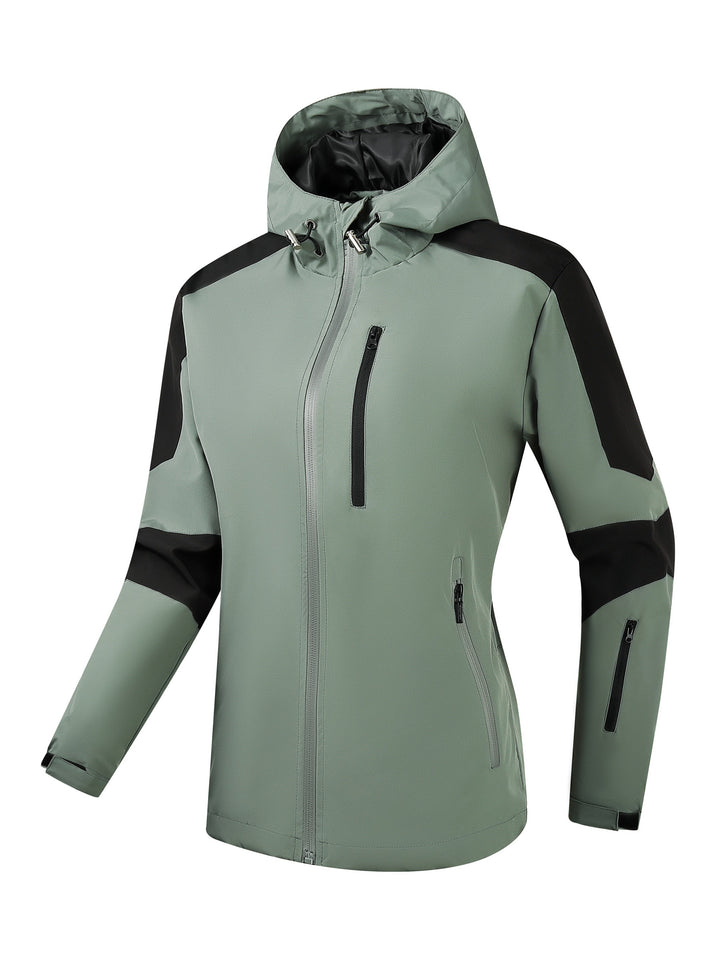 | Sporty Rainkappa för Dam i Plus Storlekar - Active, stilren &amp; väderproof