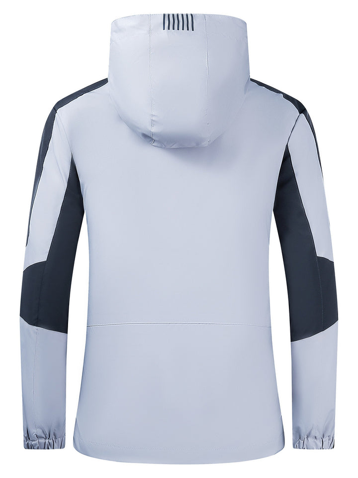 | Sporty Rainkappa för Dam i Plus Storlekar - Active, stilren &amp; väderproof