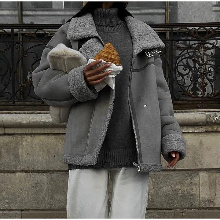 | vinterjacka mjuk &amp; Trendy