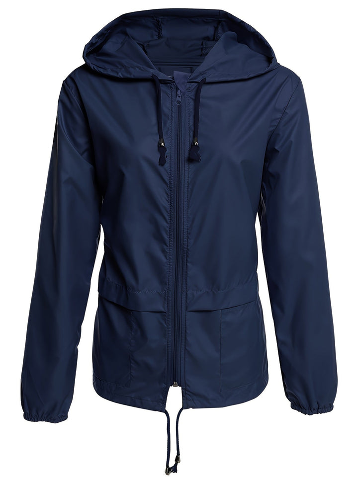 | med huva Windbreaker - stilren, mångsidig &amp; väderproof
