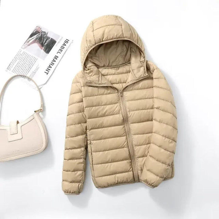 Ultralätt Packable Down Jacka med Huva