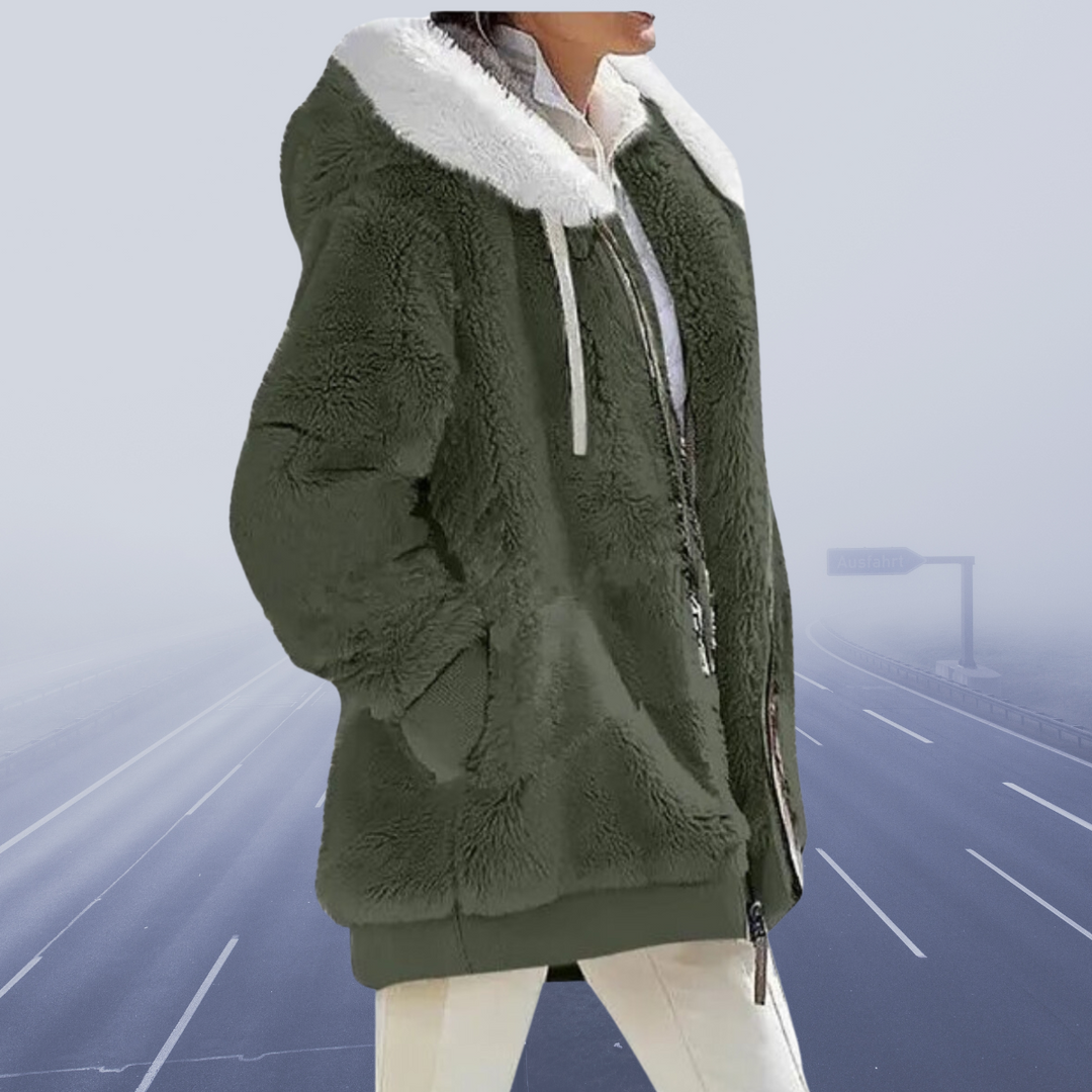 | oversize Teddy Jacka
