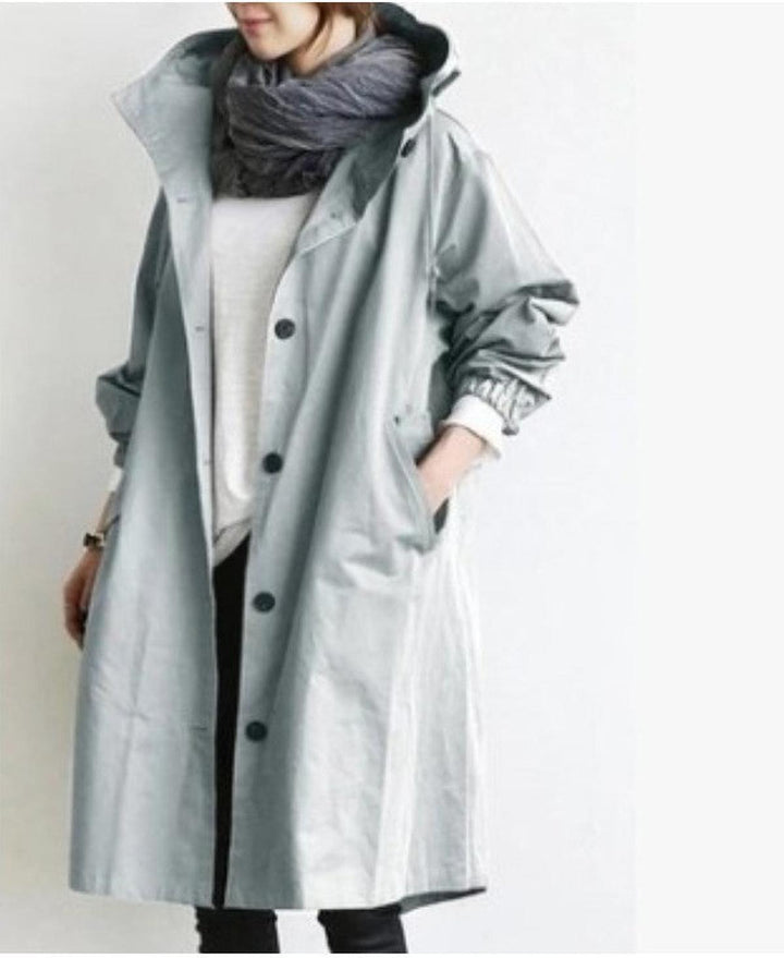 Dam Light med Huva Vindjacka Water Repellent