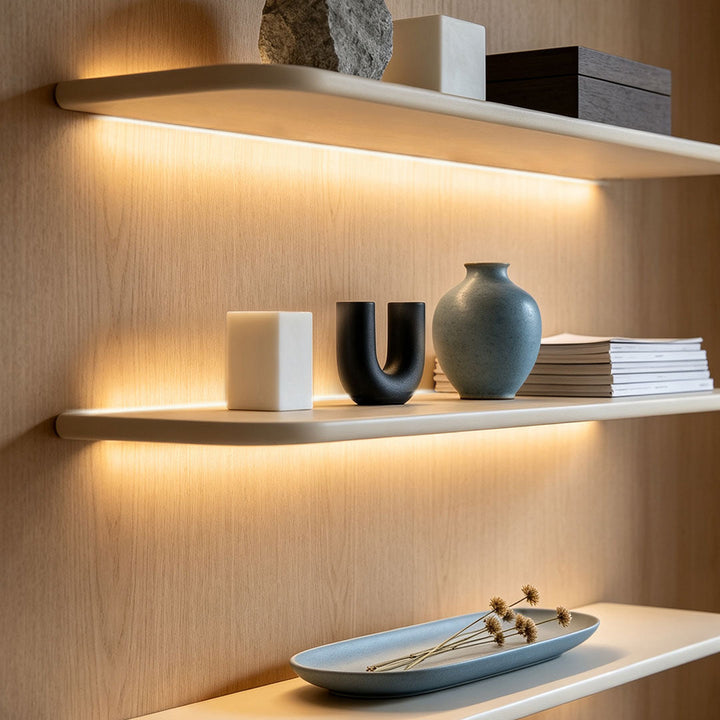 【4 DELAR】Infälld LED-listbelysning Modern Aluminium LED-lampa