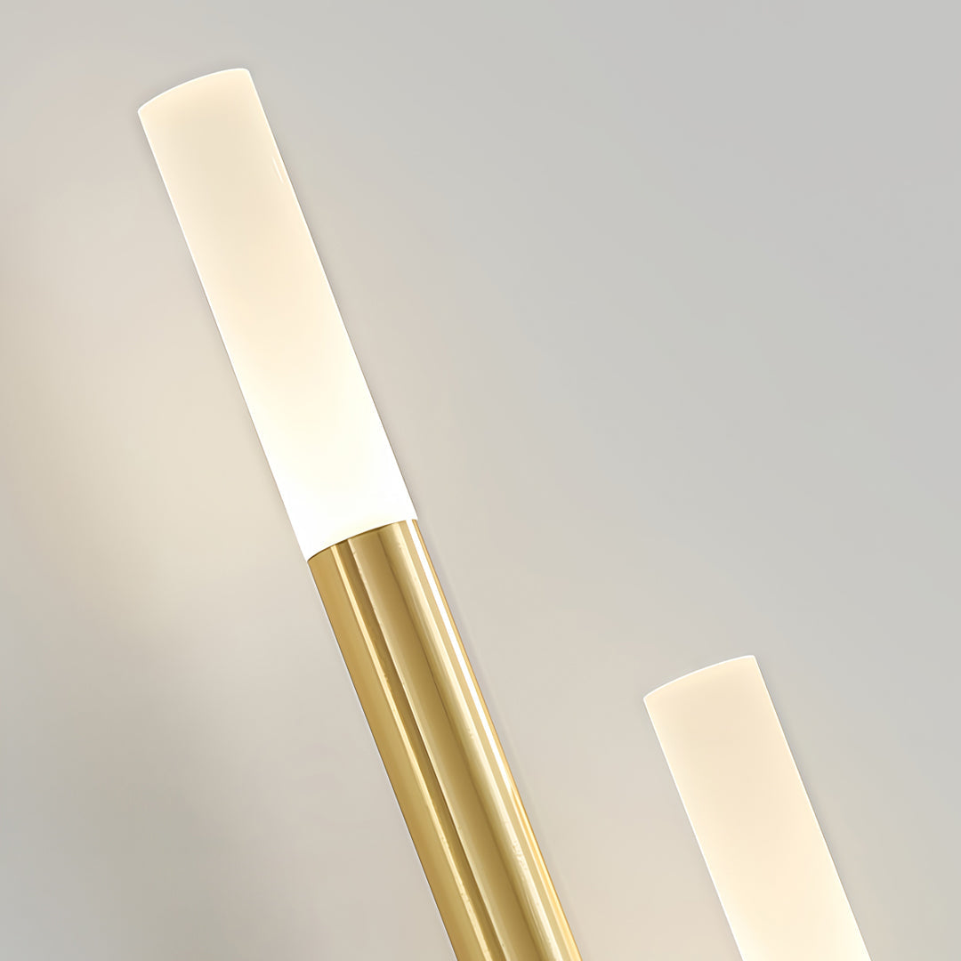 Modern Linjär Vägglampa Lyx H65 Solid Koppar Ljus