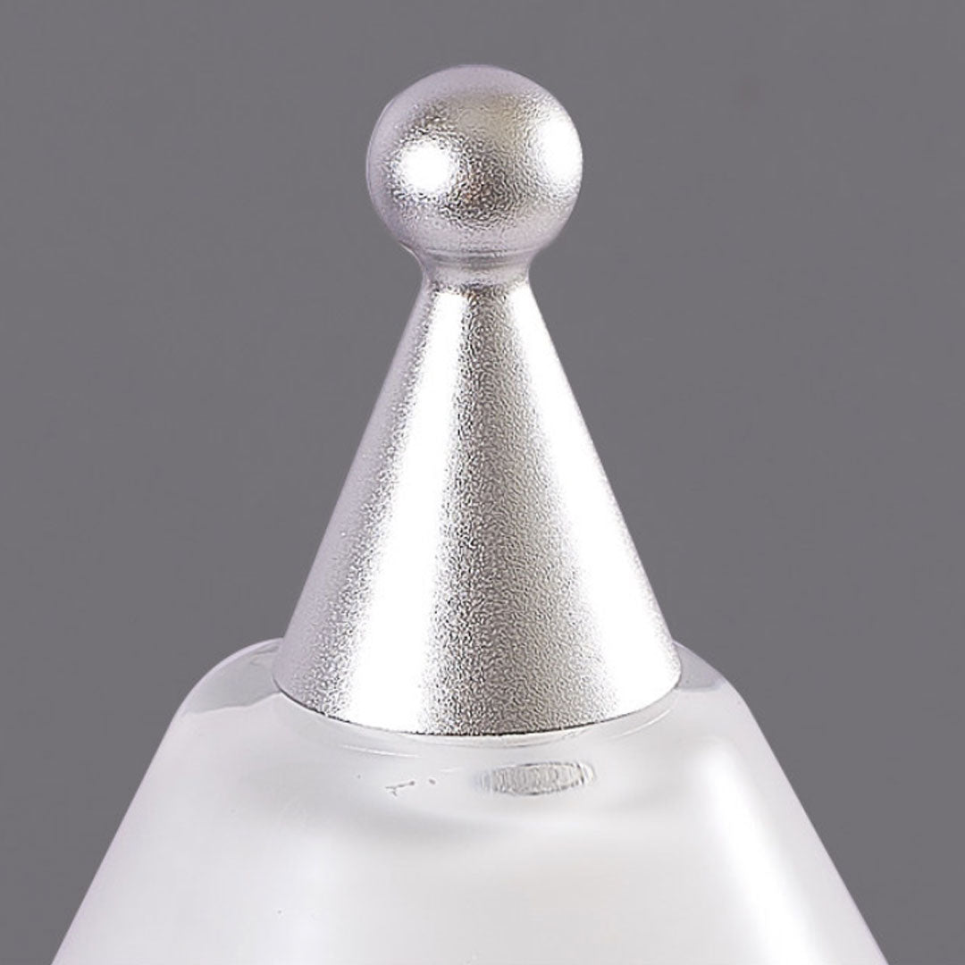 Vit samtida bordslampa Cedar julgran bordslampa