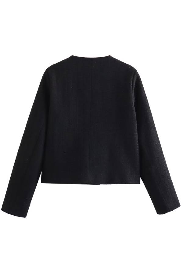 | Neck slim passform Colorblock Dam Knapp Jacka