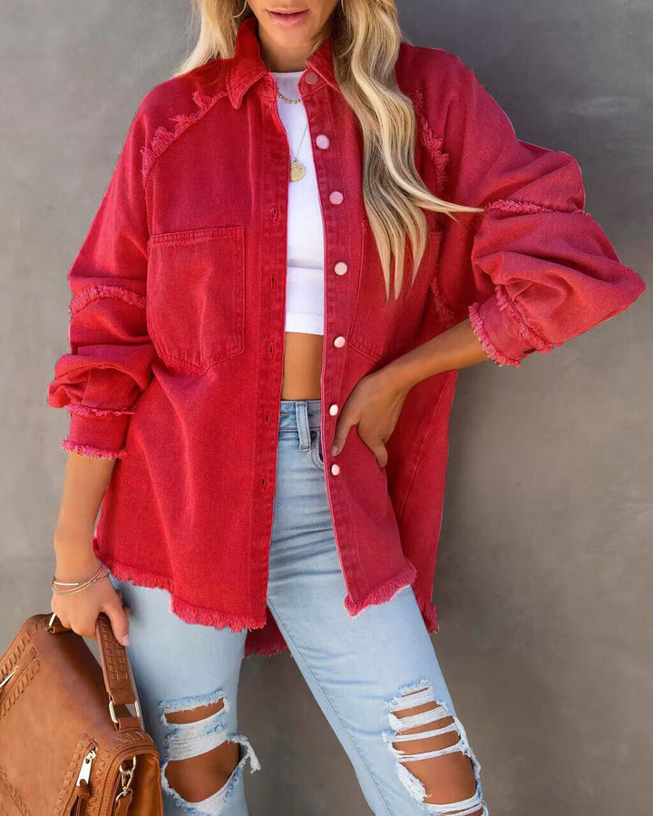 | Edge Patcharbete Ficka denimjacka
