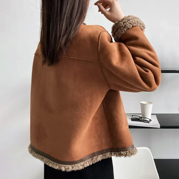 | mjuk Jacka tillverkad av Lambswool