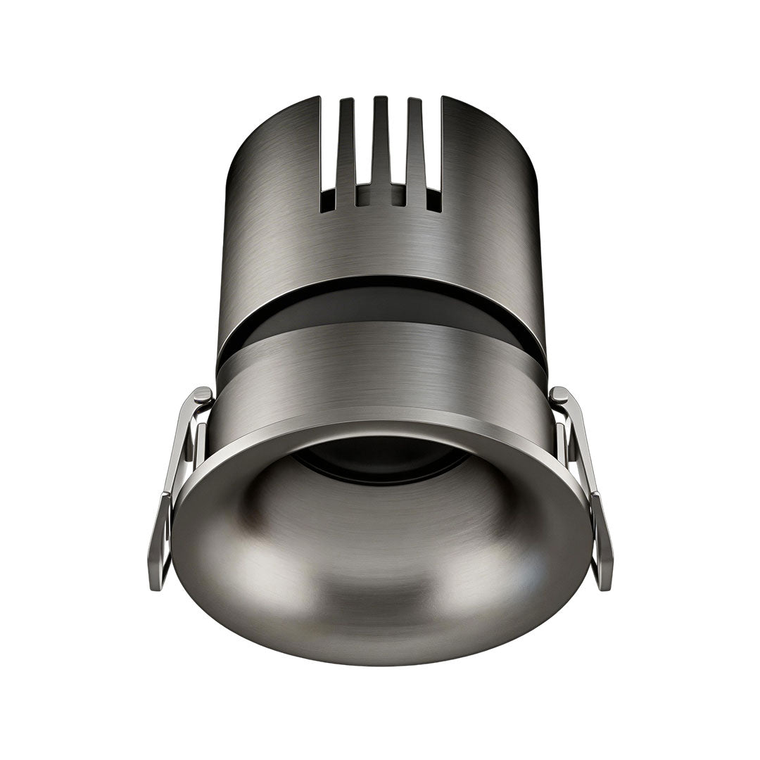 2 ST Infälld Takspotlight Ramfri Silver Bländfri Ljus