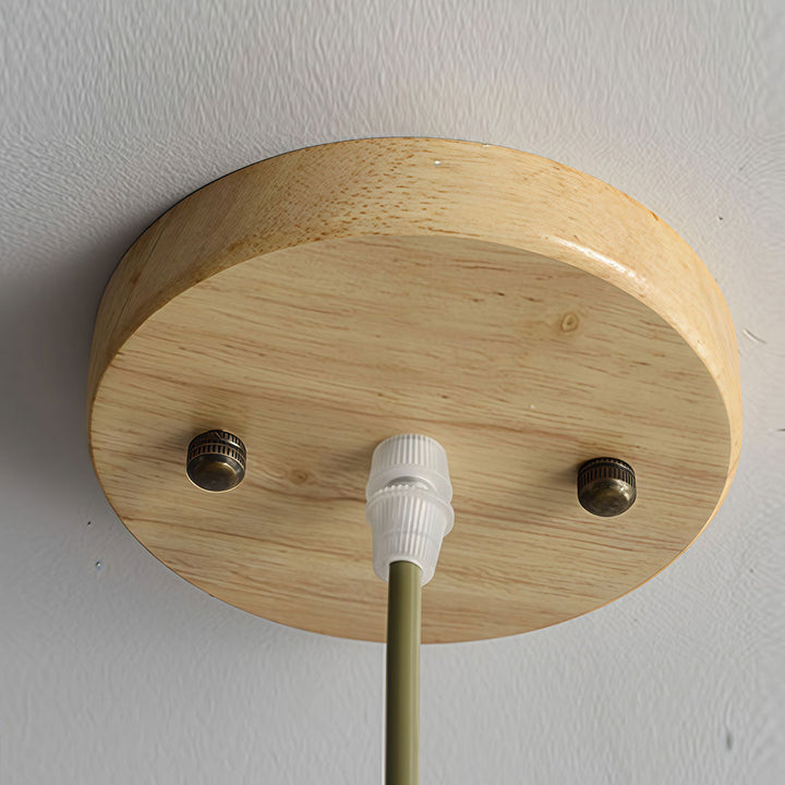 Bambu Hängande Lampor Japansk Vävd Taklampa